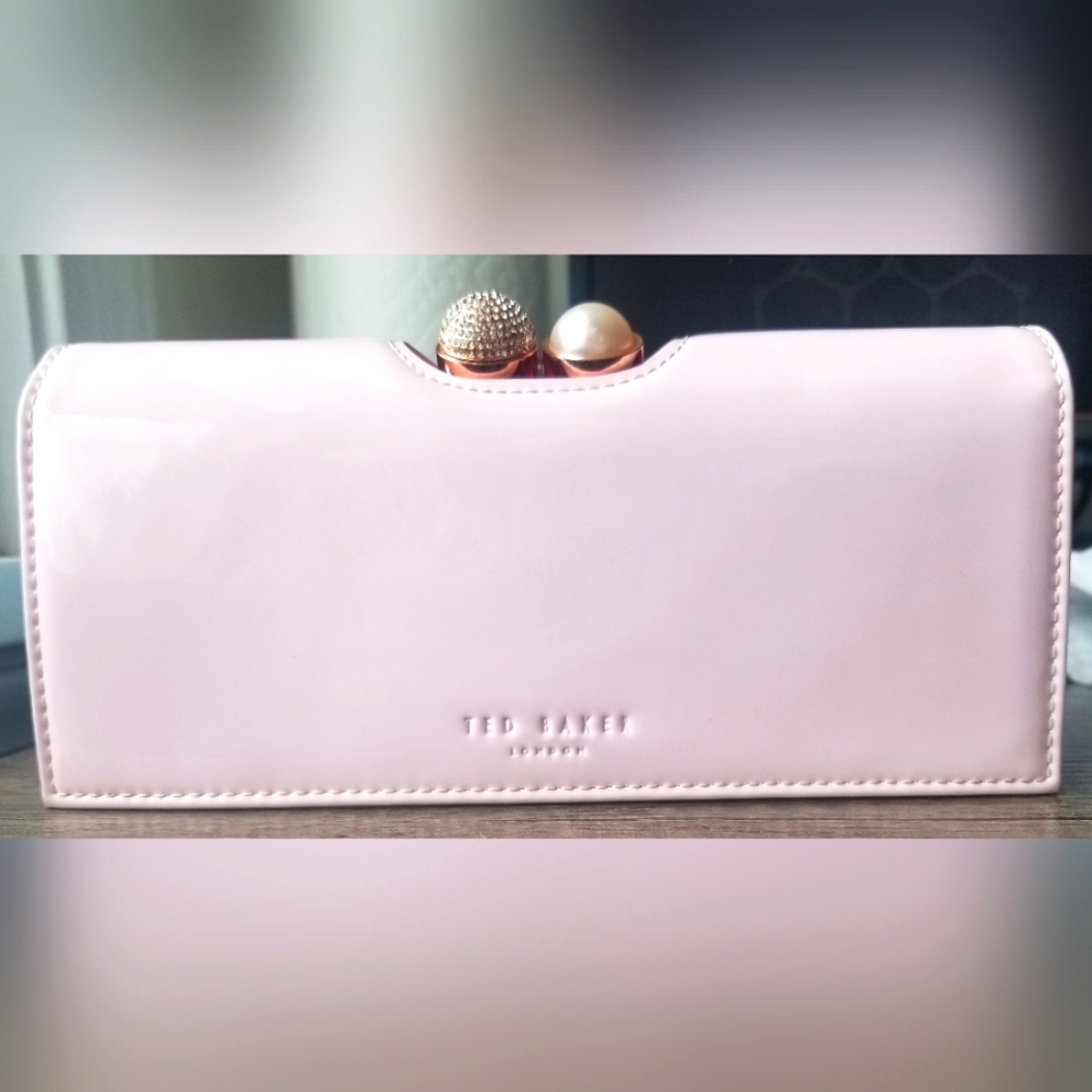 Ted Baker Crystal Pearl Pink Wallet